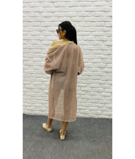 Alaçatı Otantik Tam Boy Ceket